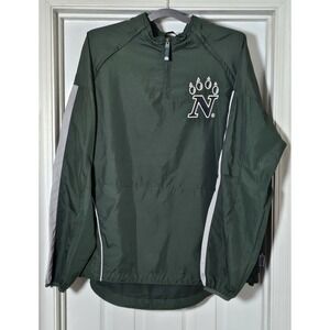 Majestic Northwestern Missouri College Bearcats Windbreaker Size Large Coolbase